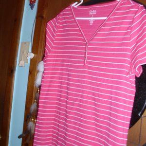 croft & barrow size med cotton tee